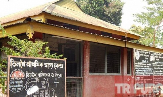 Manik Sarkar's 'golden era' : Over 40,000 people deprived of basic health facilities in Northern Tripura : Panisagar's Only health center left in dying condition  